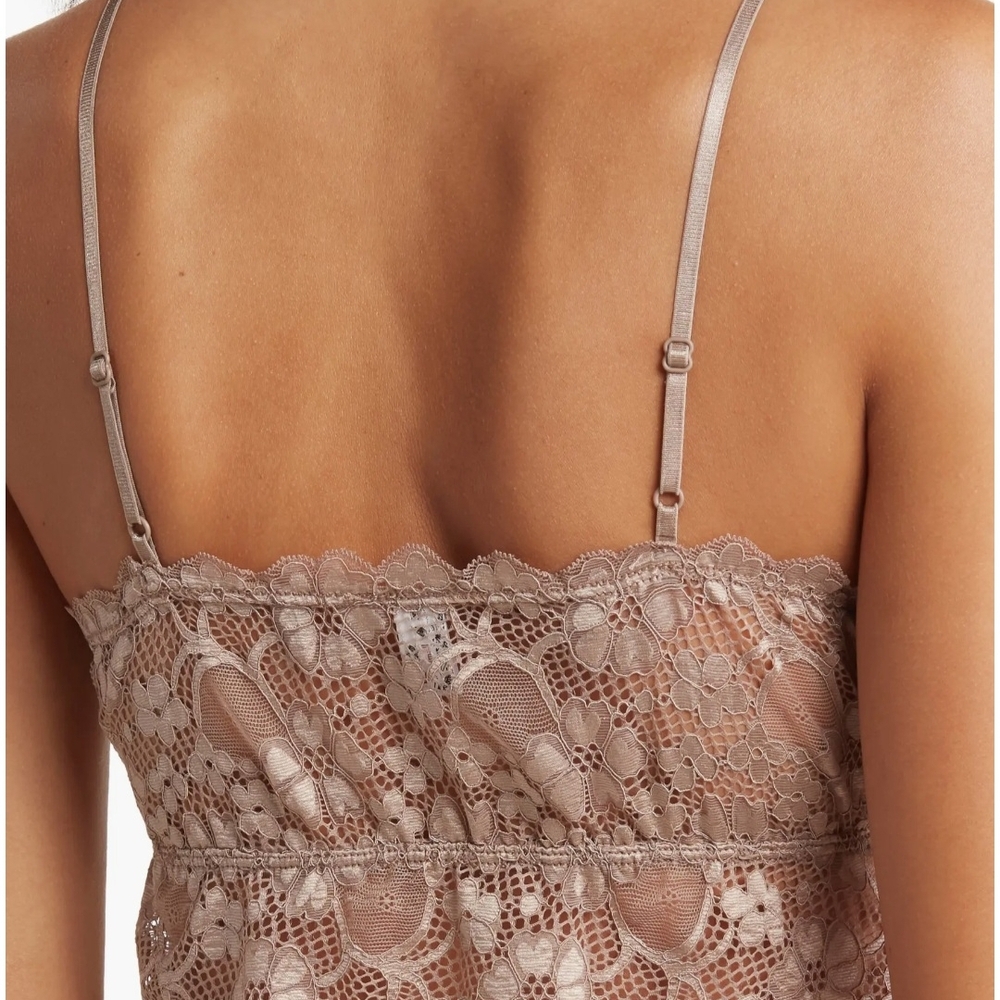 Wishlist NewLace Bralette in Tan - Picture 2 of 5